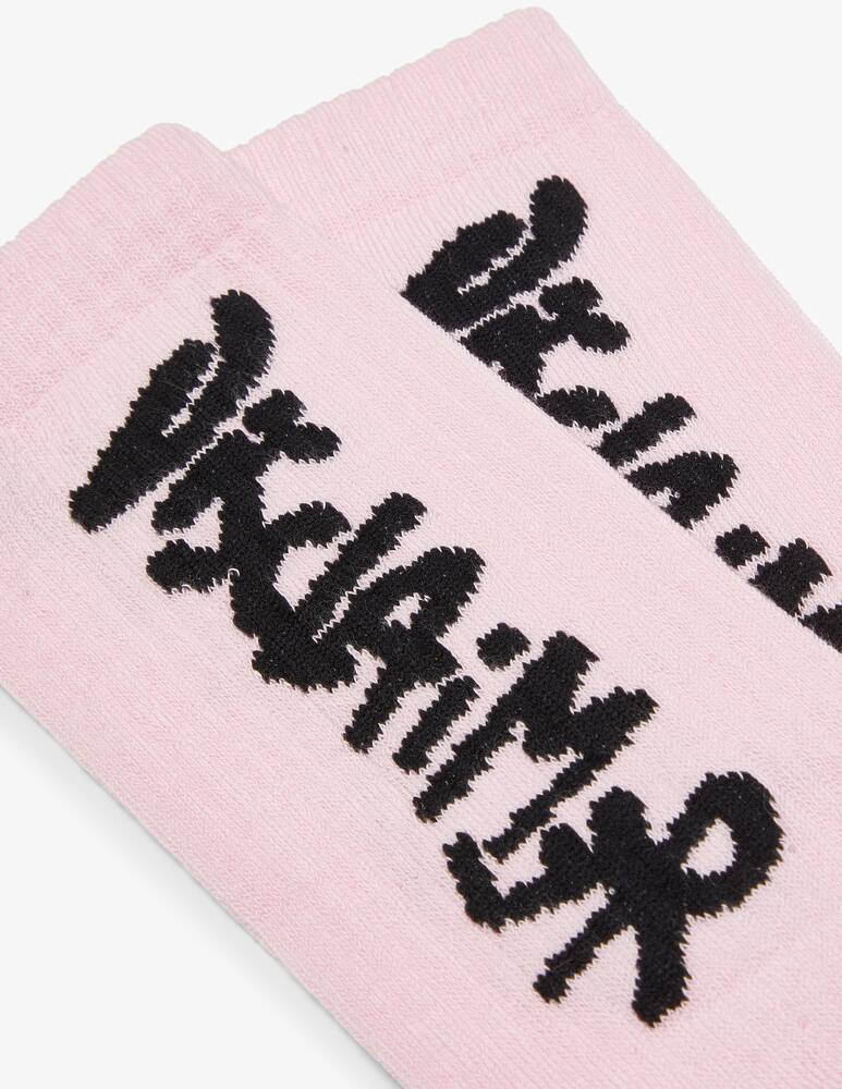 rinascente Disclaimer Calzini in cotone - Rosa