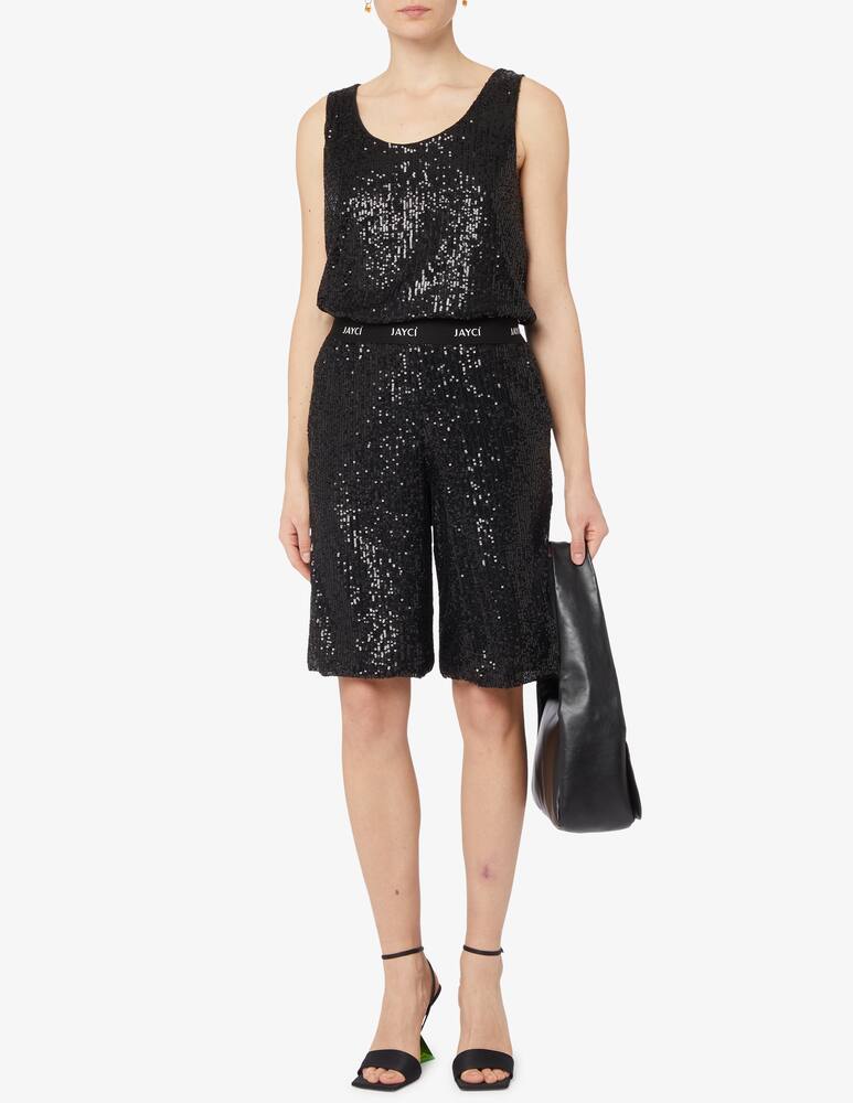 rinascente Jaycì Canotta con paillettes