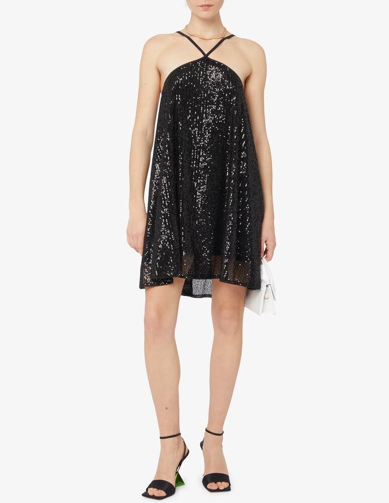 rinascente Jaycì Halter dress with sequins