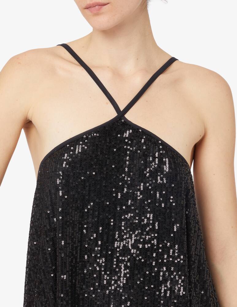 rinascente Jaycì Halter dress with sequins