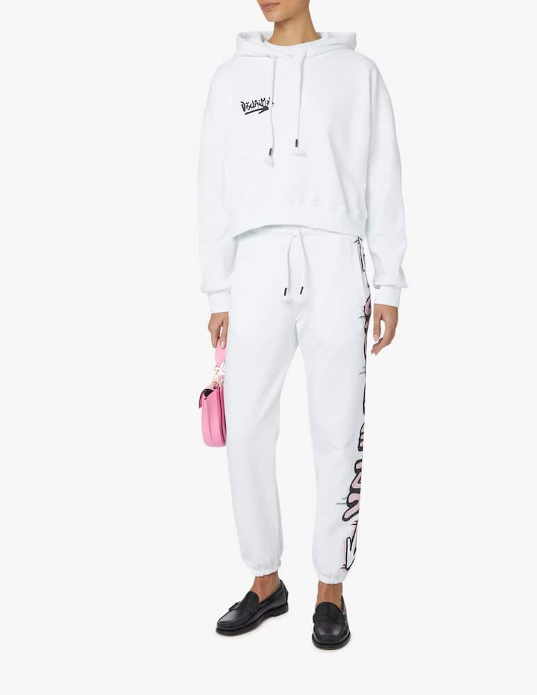 rinascente Disclaimer Felpa con cappuccio in cotone