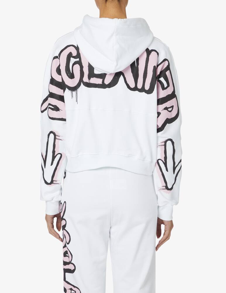 rinascente Disclaimer Felpa con cappuccio in cotone