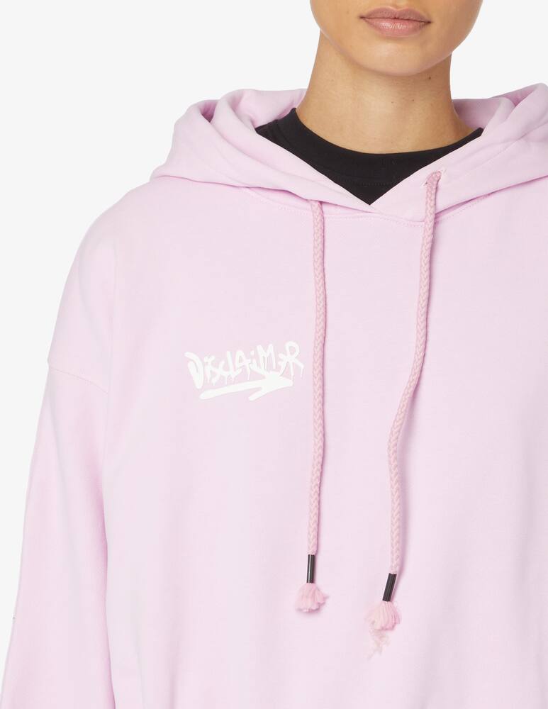 rinascente Disclaimer Felpa con cappuccio in cotone