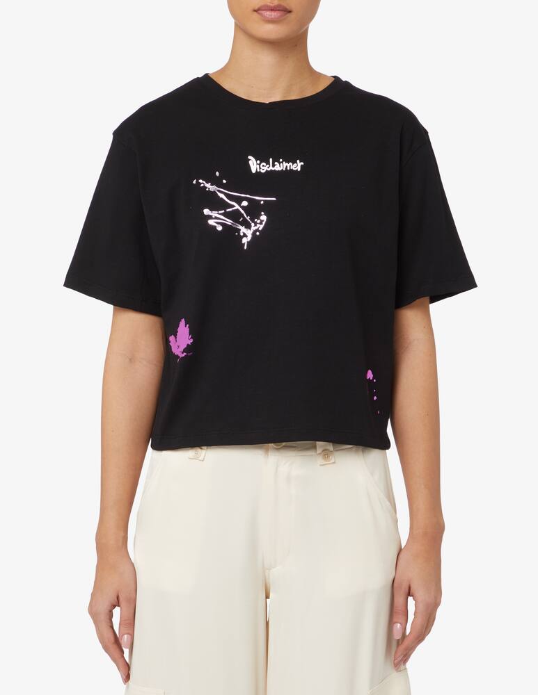 rinascente Disclaimer Cotton t-shirt - Black