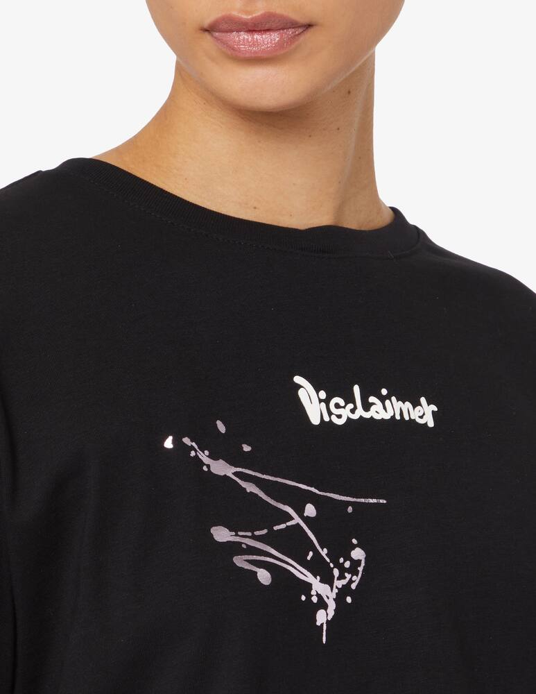 rinascente Disclaimer Cotton t-shirt - Black