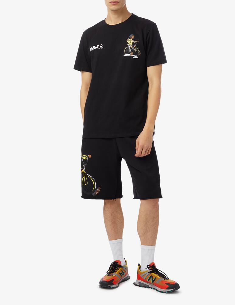 rinascente Disclaimer Hardest boy back t-shirt 