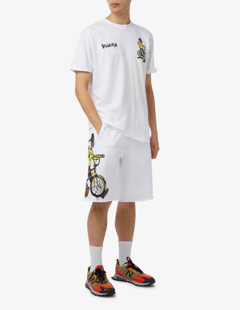 rinascente Disclaimer Hardest boy back t-shirt