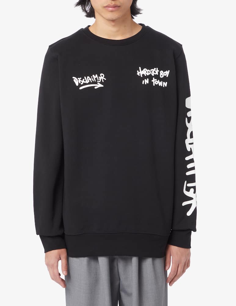 rinascente Disclaimer Hardest boy back sweater