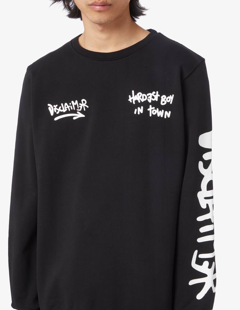rinascente Disclaimer Hardest boy back sweater