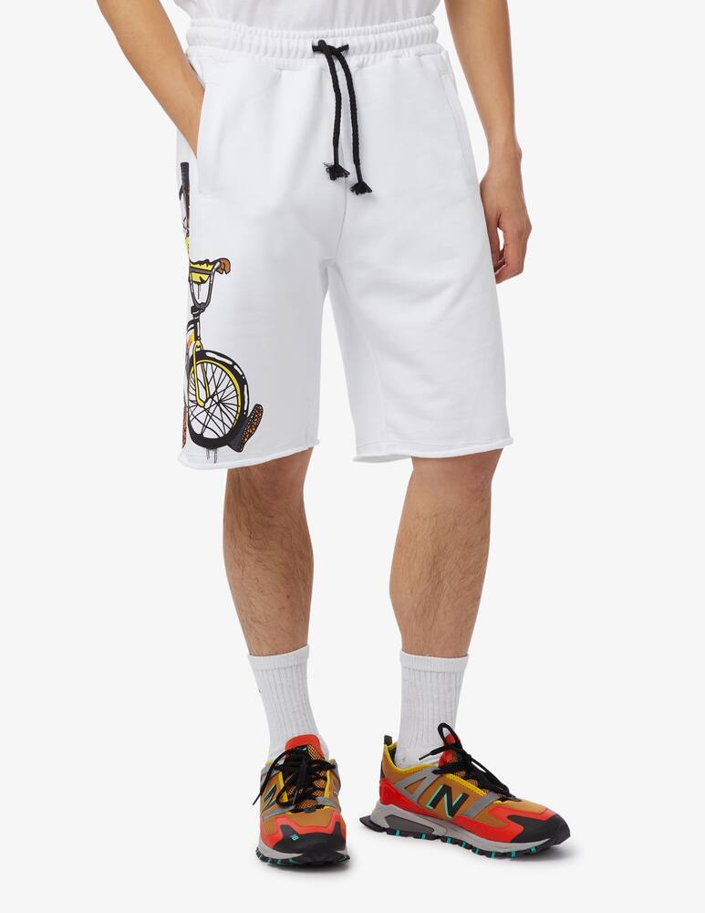 rinascente Disclaimer Pantaloncini in felpa hardest boy bike 