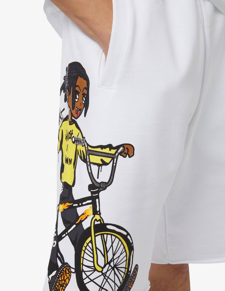 rinascente Disclaimer Pantaloncini in felpa hardest boy bike 