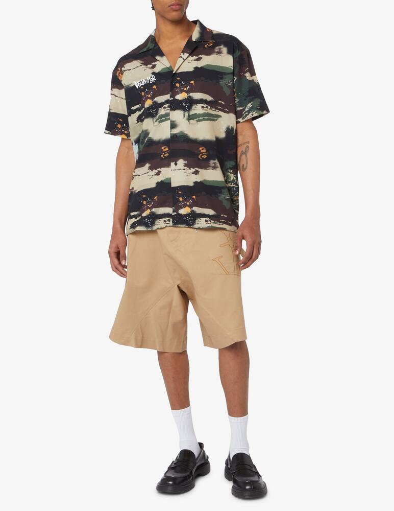 rinascente Disclaimer Camo short sleeve shirt