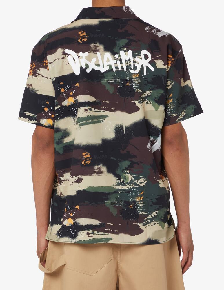 rinascente Disclaimer Camo short sleeve shirt