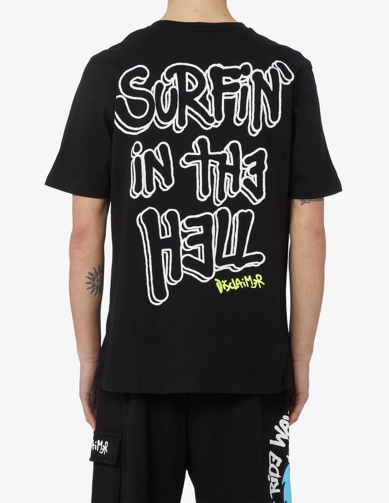 rinascente Disclaimer Surfin the hell t-shirt 
