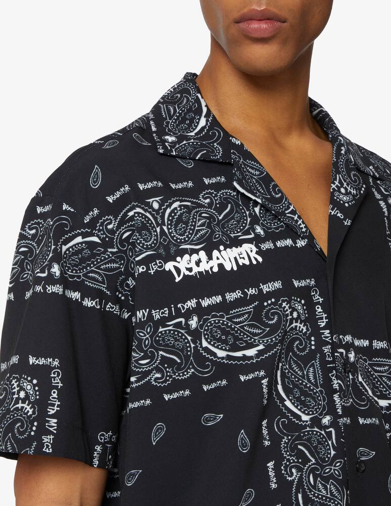 rinascente Disclaimer Camicia maniche corte bandana 