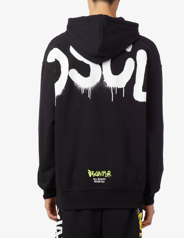 rinascente Disclaimer Cotton hoodie