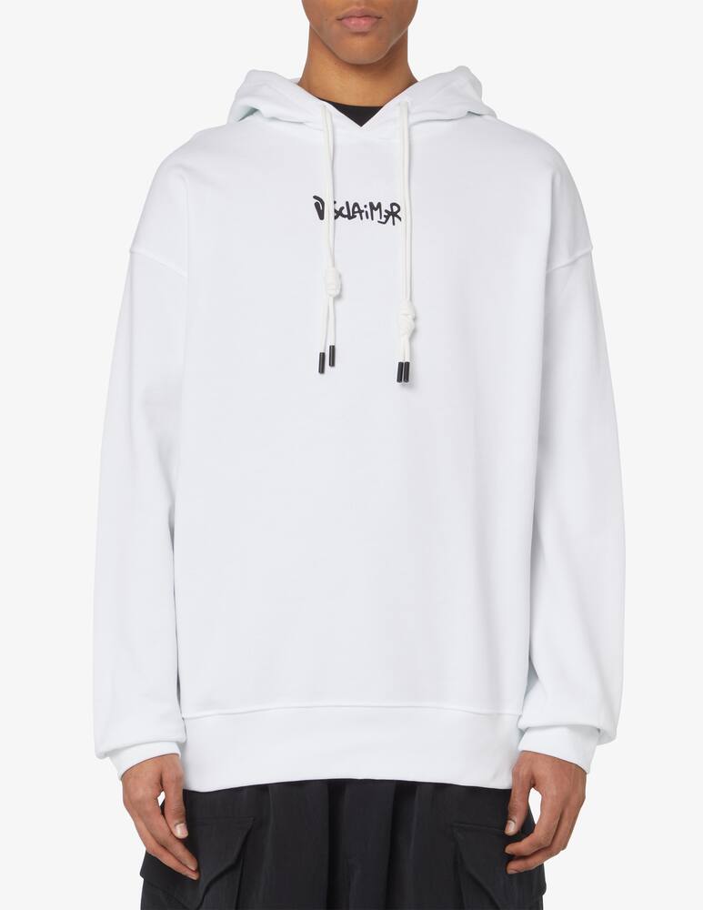 rinascente Disclaimer Cotton hoodie