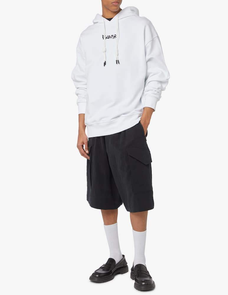rinascente Disclaimer Cotton hoodie
