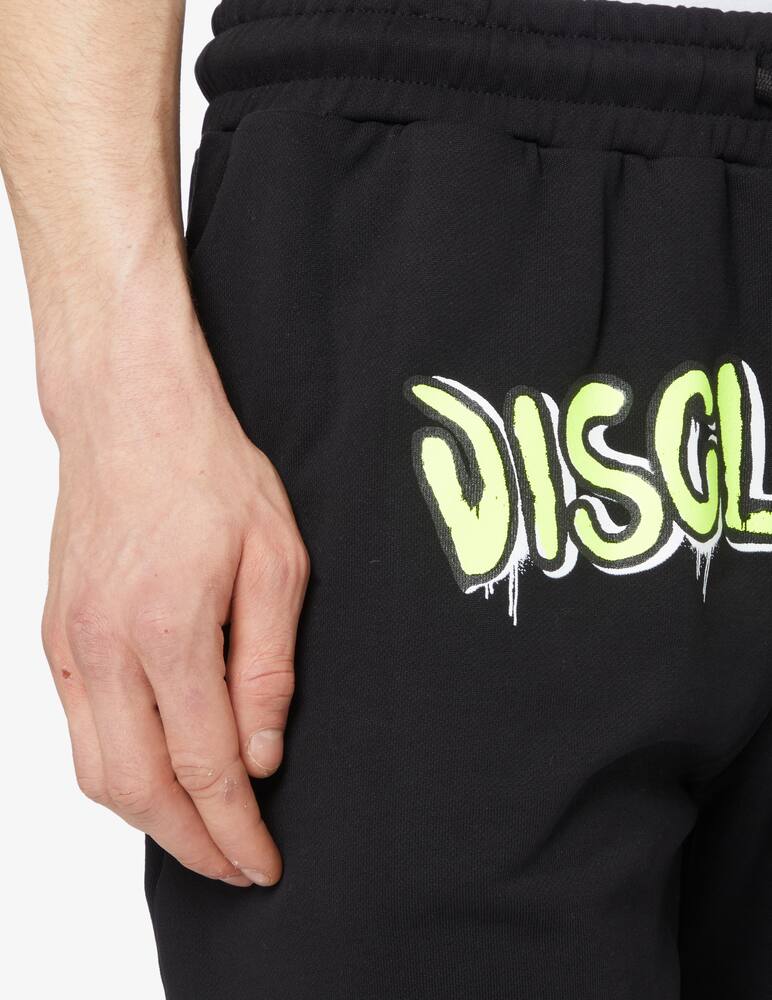 rinascente Disclaimer Fleece logo shorts 