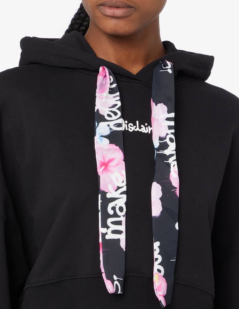 rinascente Disclaimer Cotton hoodie