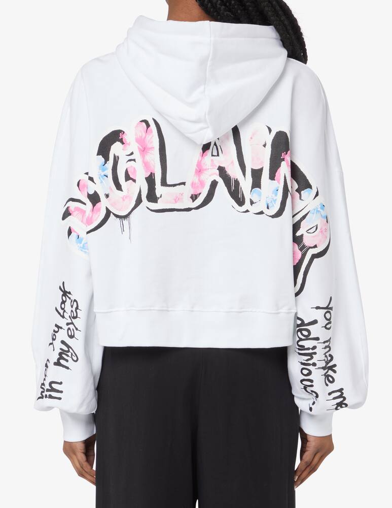 rinascente Disclaimer Cotton hoodie