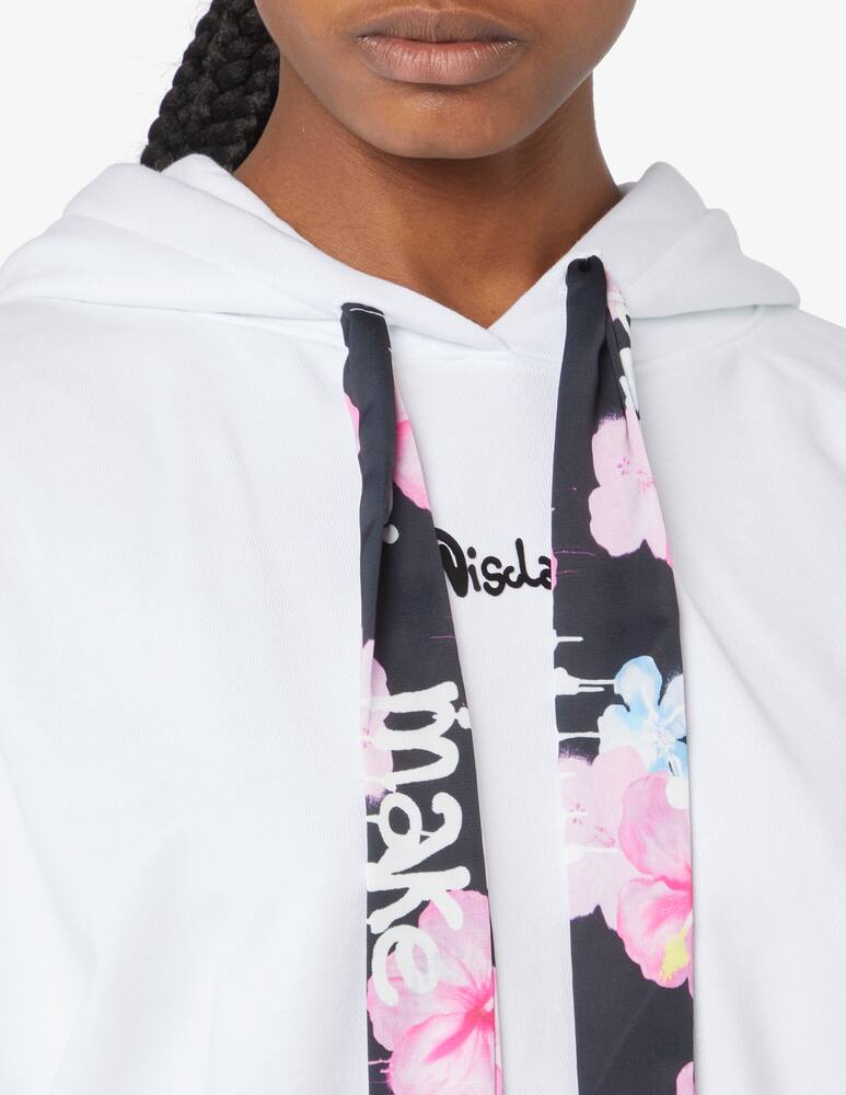 rinascente Disclaimer Cotton hoodie