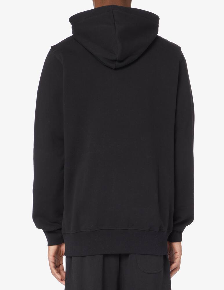 rinascente Disclaimer Felpa con cappuccio in cotone - Nero