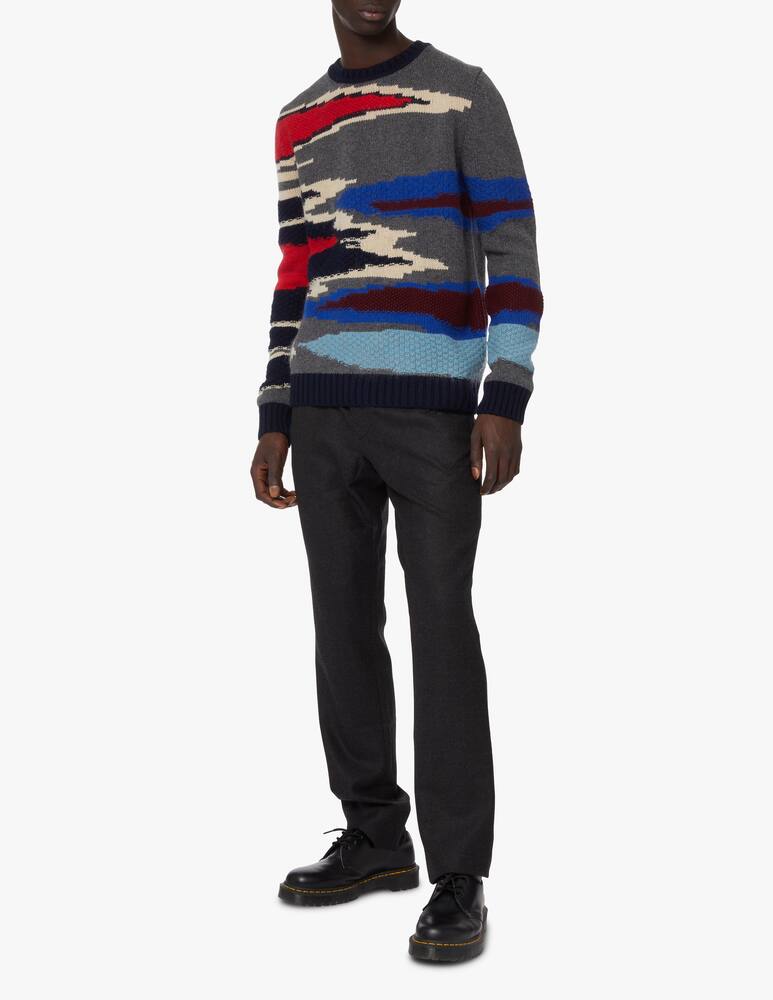 rinascente Missoni Jacquard camo knitwear