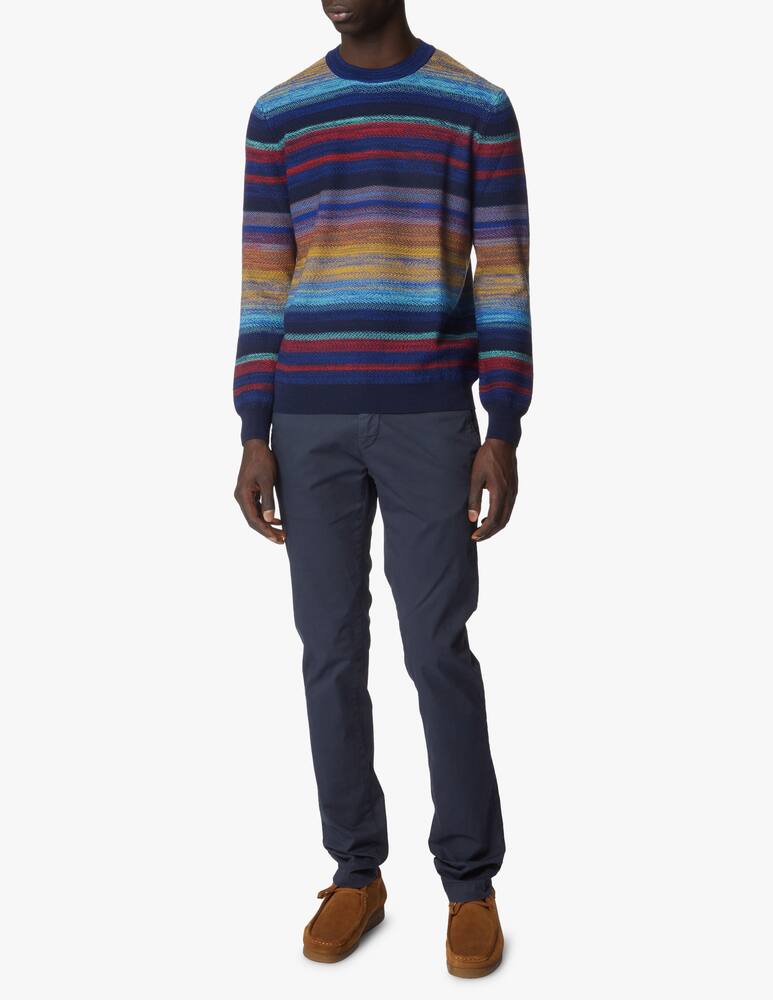 rinascente Missoni Herringbone textured wool knitwear