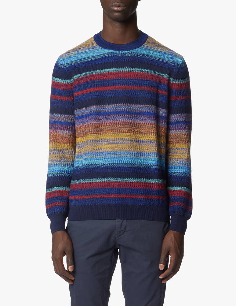 rinascente Missoni Herringbone textured wool knitwear