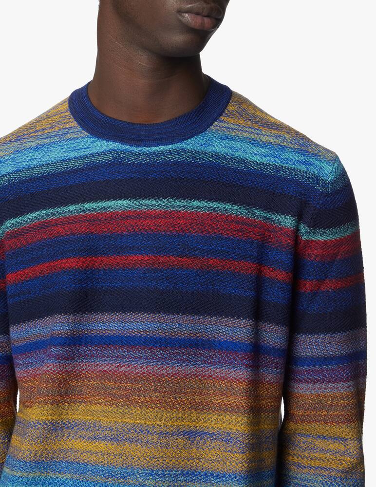 rinascente Missoni Herringbone textured wool knitwear