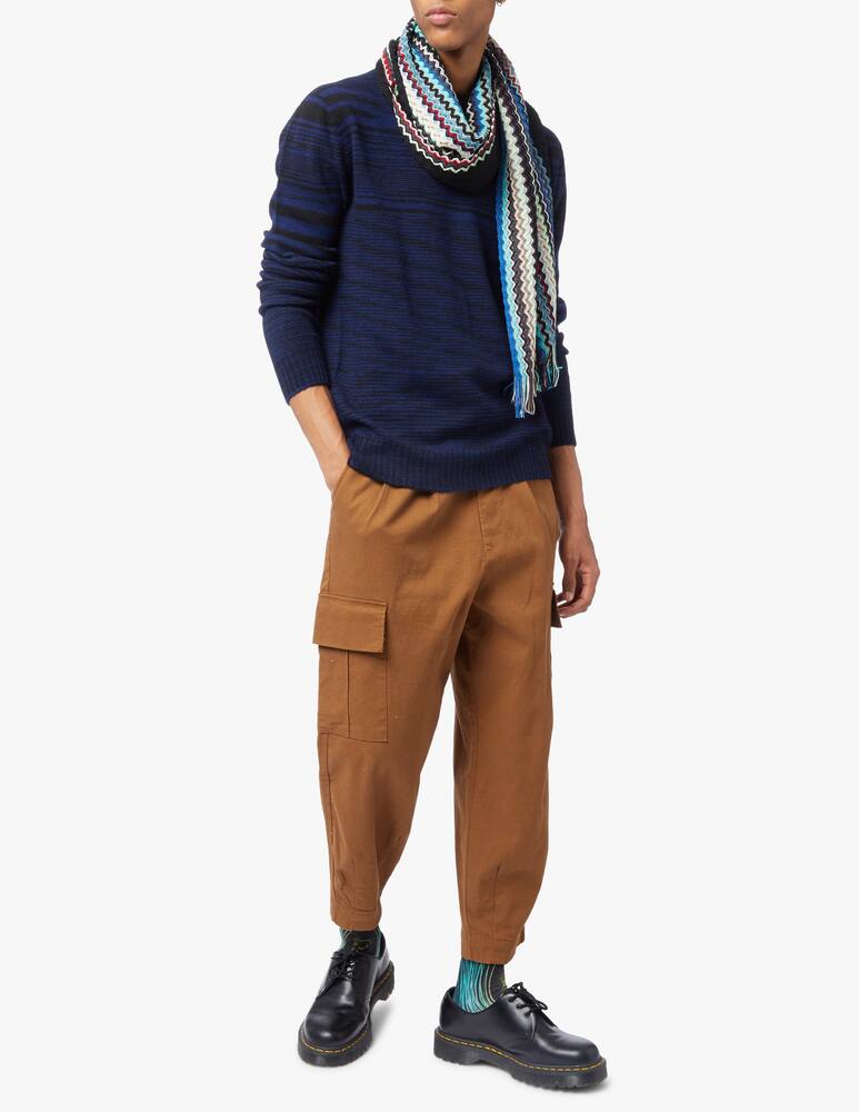 rinascente Missoni Maglia girocollo fiammata in lana