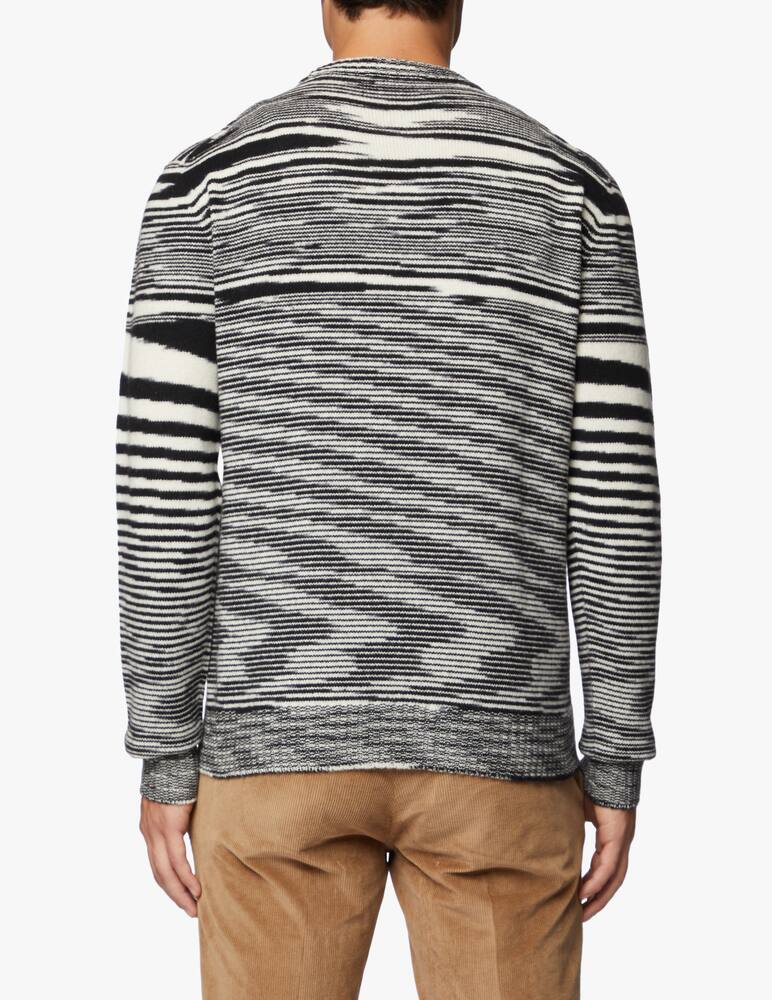 rinascente Missoni Maglia girocollo fiammata in lana