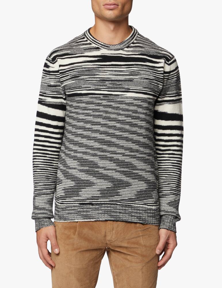 rinascente Missoni Maglia girocollo fiammata in lana