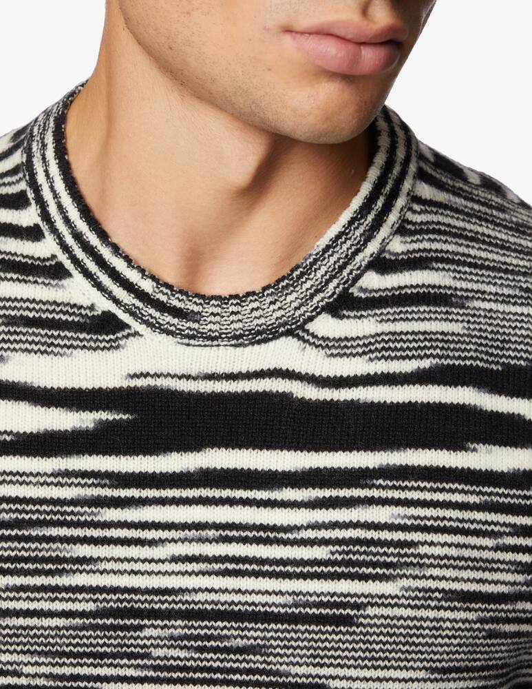 rinascente Missoni Maglia girocollo fiammata in lana