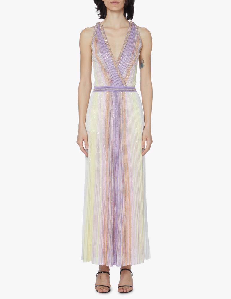 rinascente Missoni Long one shoulder dress - multi