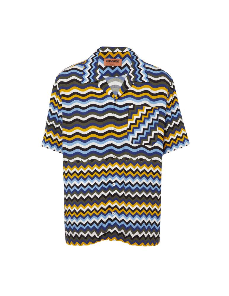 rinascente Missoni Camicia manica corta zig zag multi - multicolor