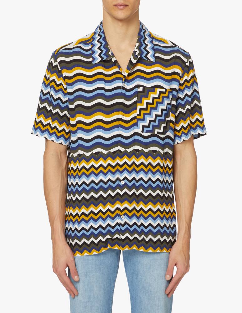 rinascente Missoni Camicia manica corta zig zag multi - multicolor
