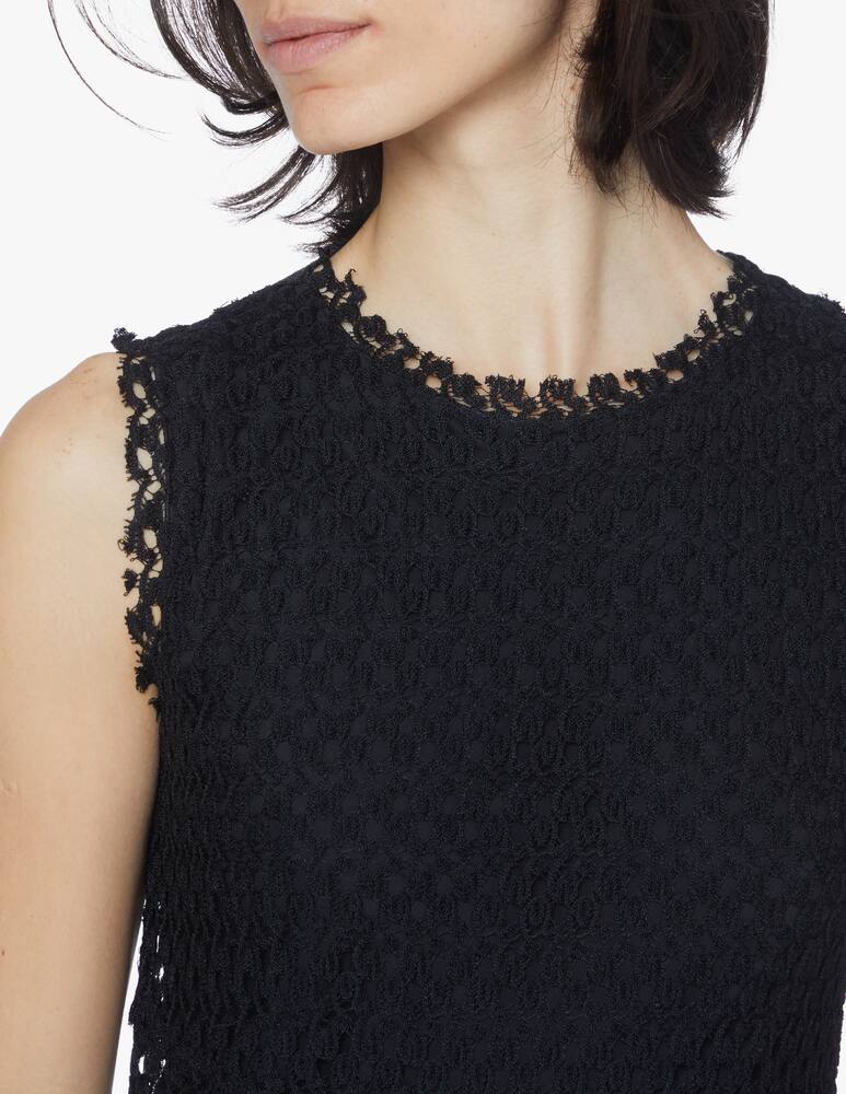 Missoni Abito lungo girocollo senza maniche - nero - immagine 4