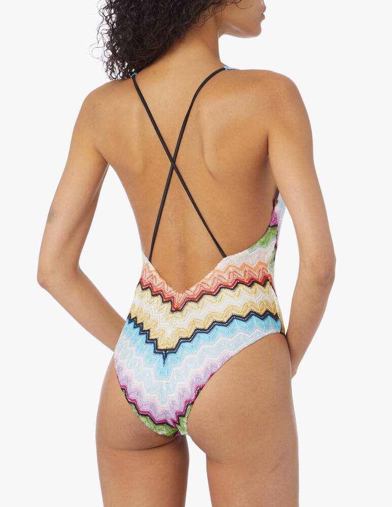 rinascente Missoni Costume intero in macramè - multicolor