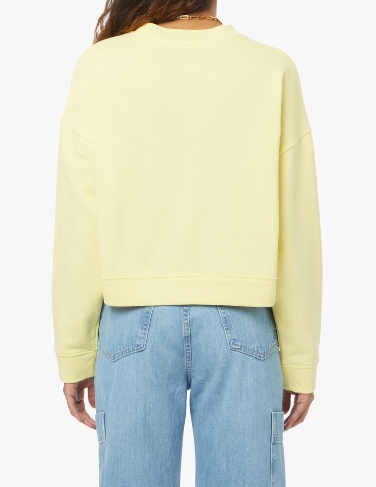 rinascente Missoni Felpa girocollo in cotone - giallo