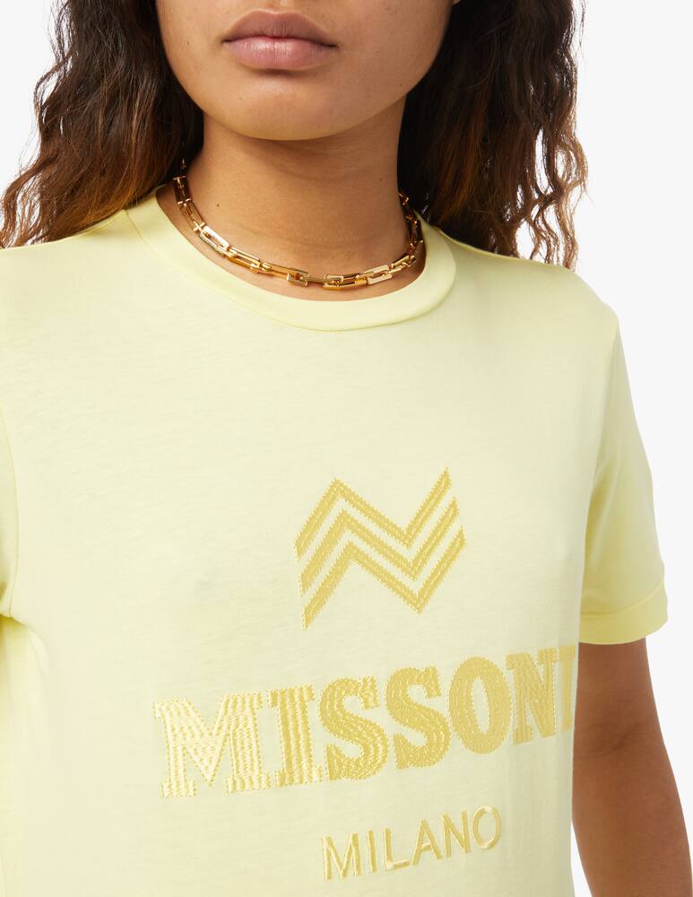 rinascente Missoni Cotton t-shirt - yellow