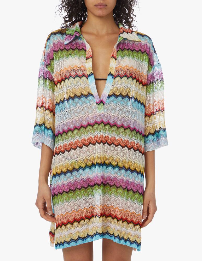 rinascente Missoni Copricostume in macramè - multicolor