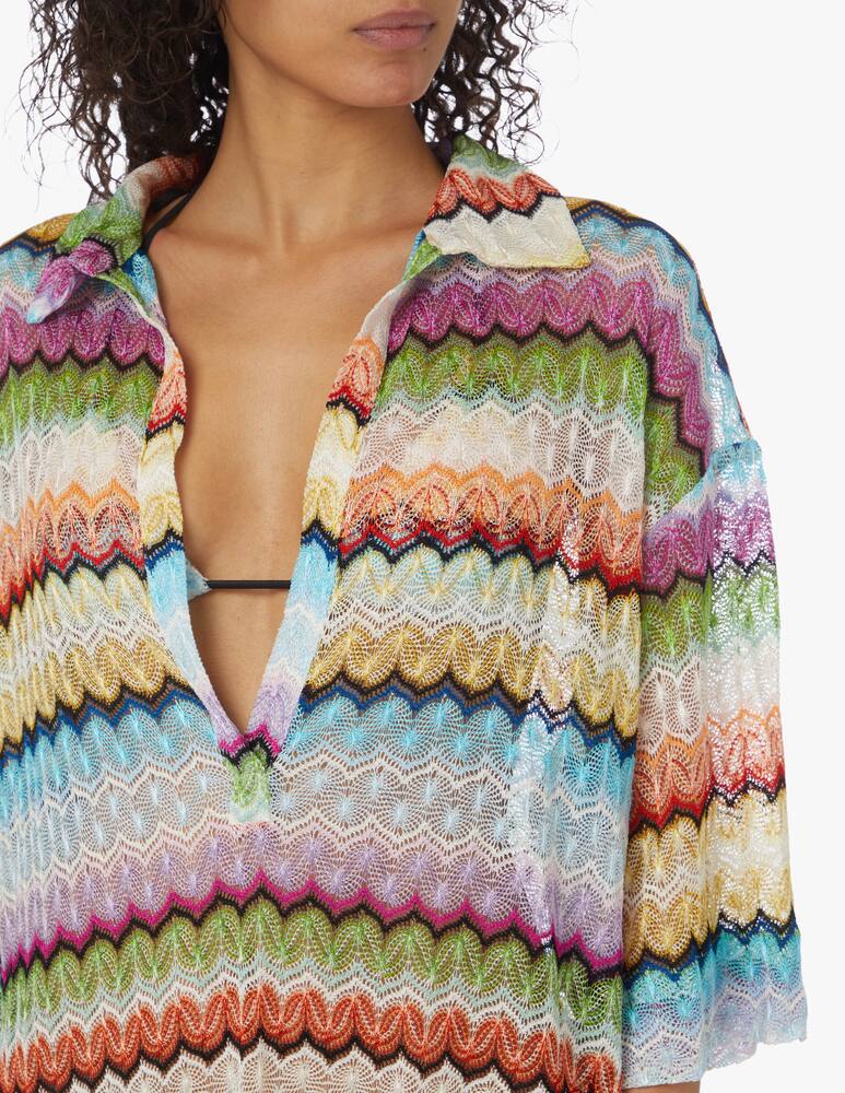 rinascente Missoni Copricostume in macramè - multicolor