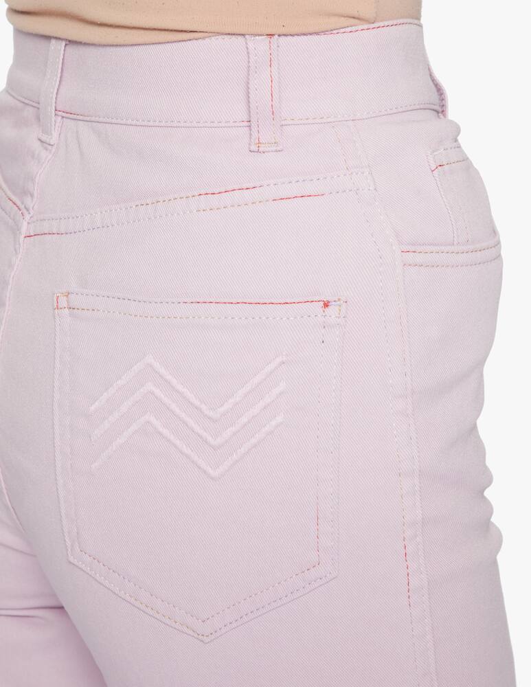 rinascente Missoni Pantaloni 5 tasche in cotone - rosa