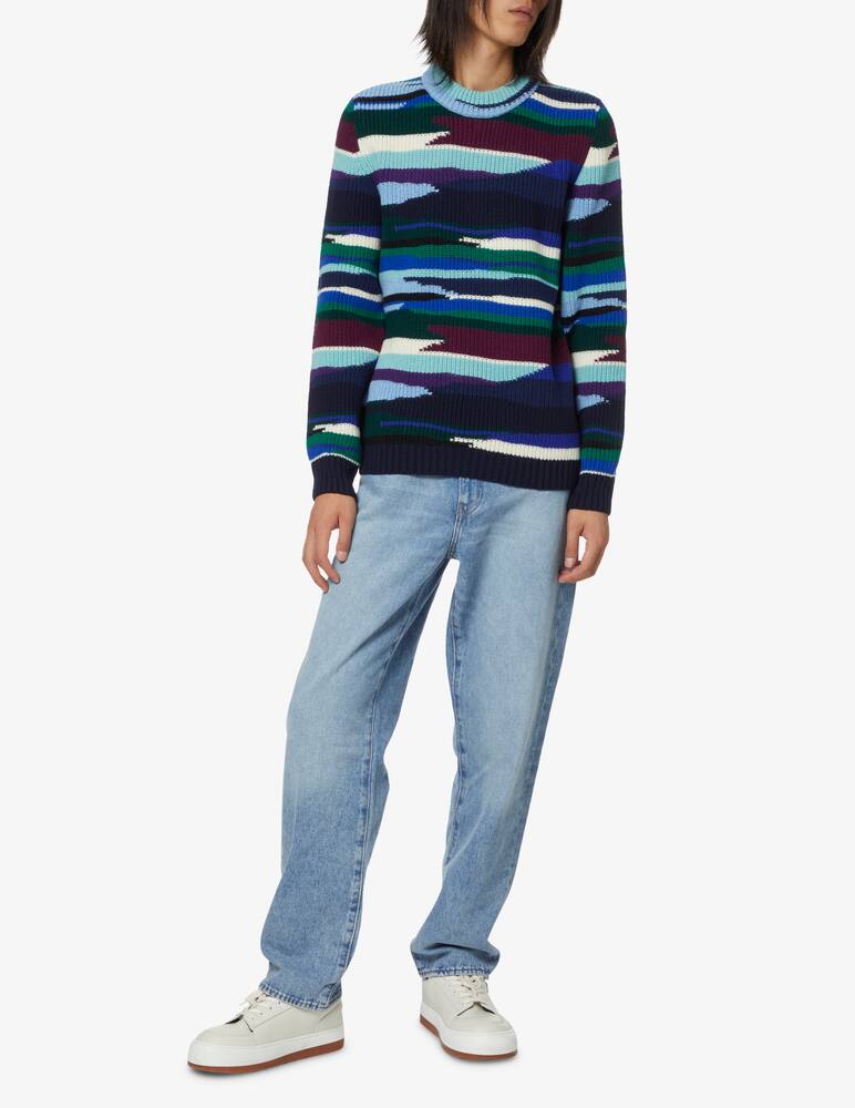 rinascente Missoni Wool crewneck jumper - Blue