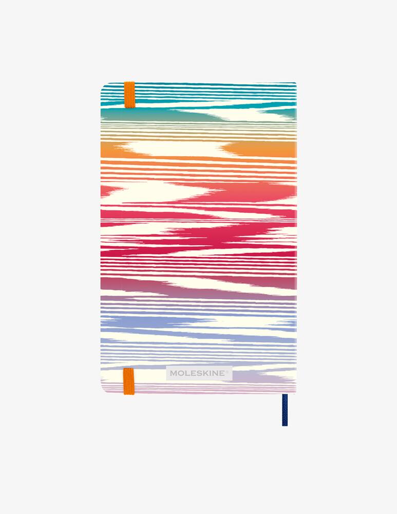rinascente Moleskine Lg Ruled Notebook Missoni Fiamm Sfum - Multi