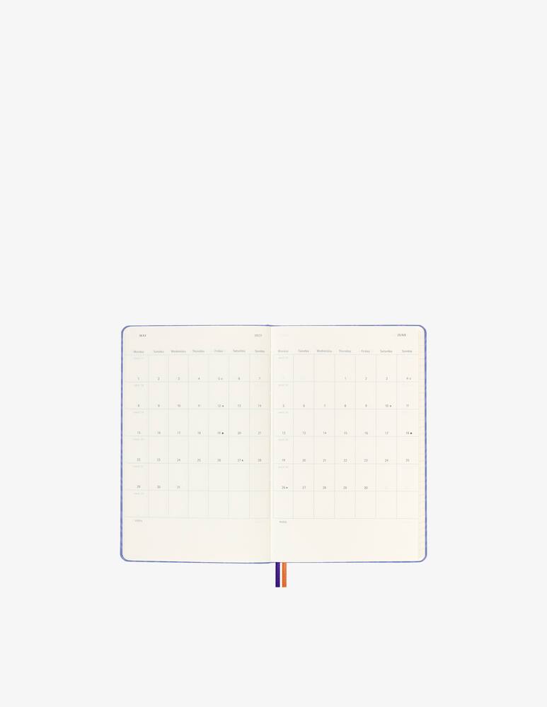 rinascente Moleskine 12 Mesi Settimanale  Large Miss Purp - Viola