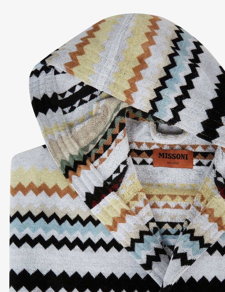 rinascente Missoni Curt Bath Robe With Hood 
