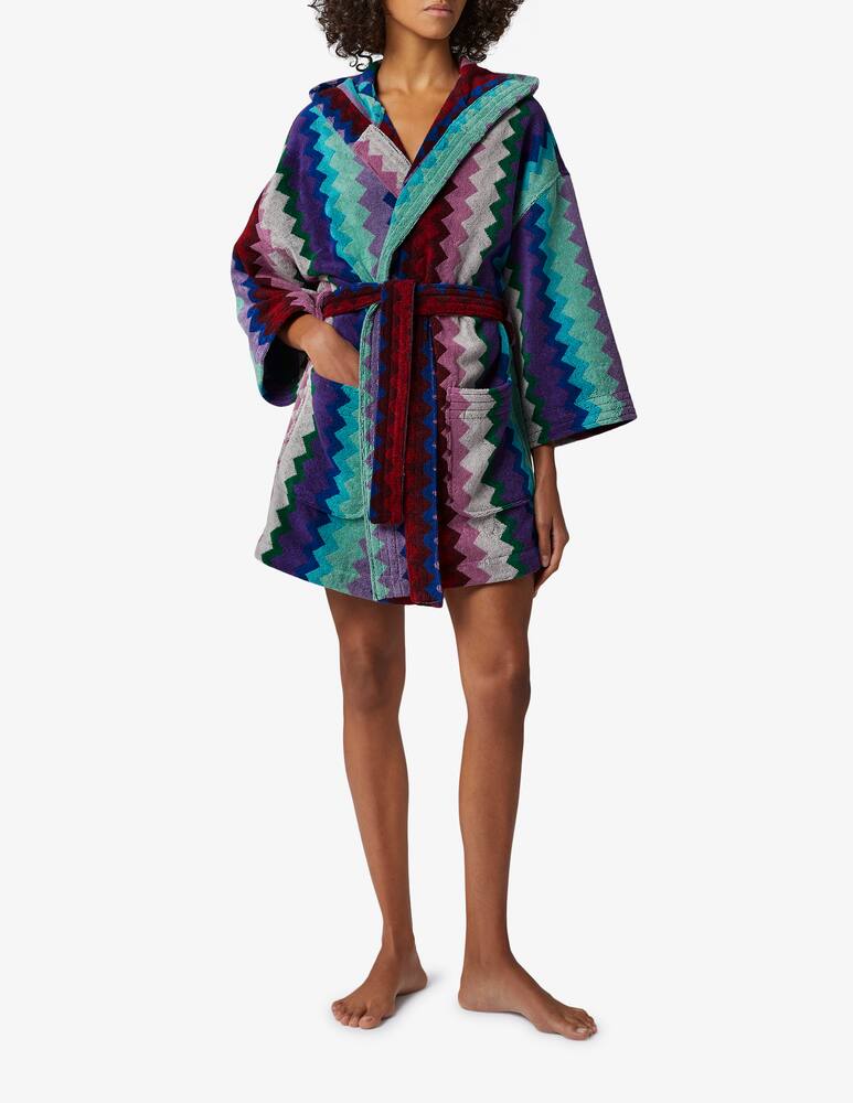 Missoni Chantal Accappatoio Con Cappuccio  - immagine 2